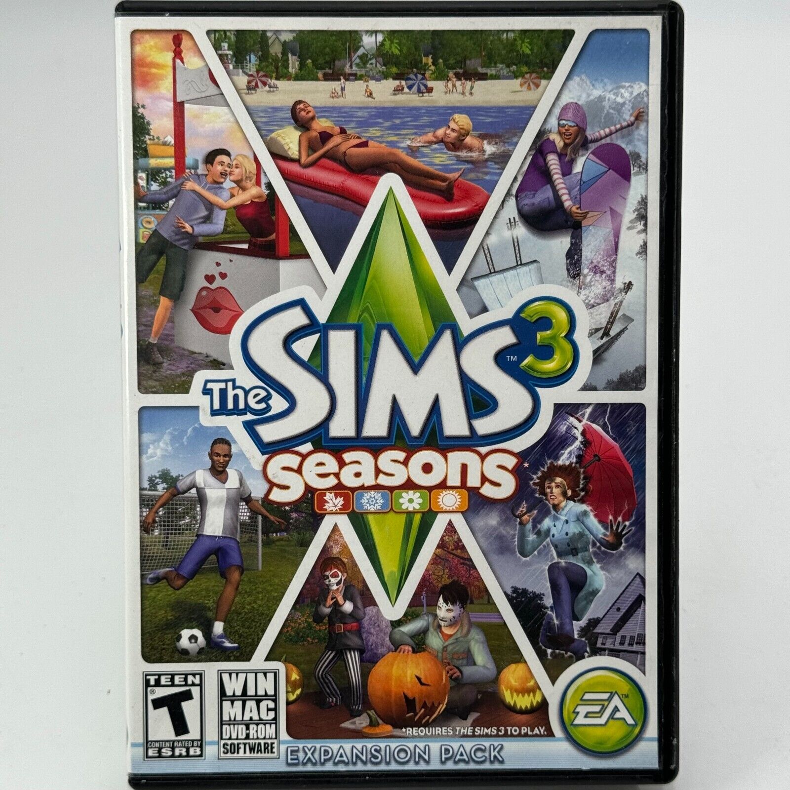 Sims 2 & 3 Full Base PC Games + 10 Bonus Expansion Packs Classic EA