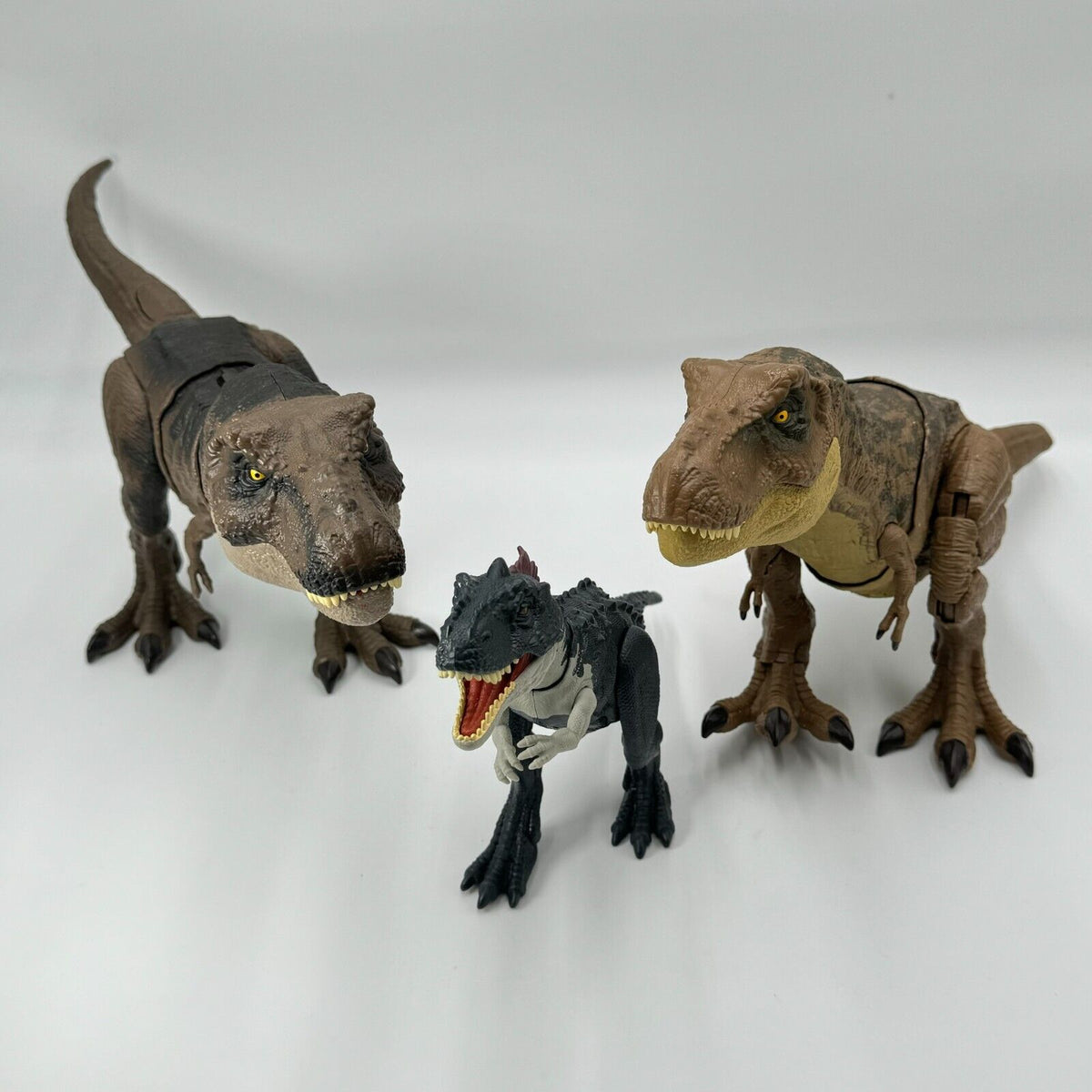 Jurassic World Interactive Moving Roaring Noise Battery Dino Figures Tested Work