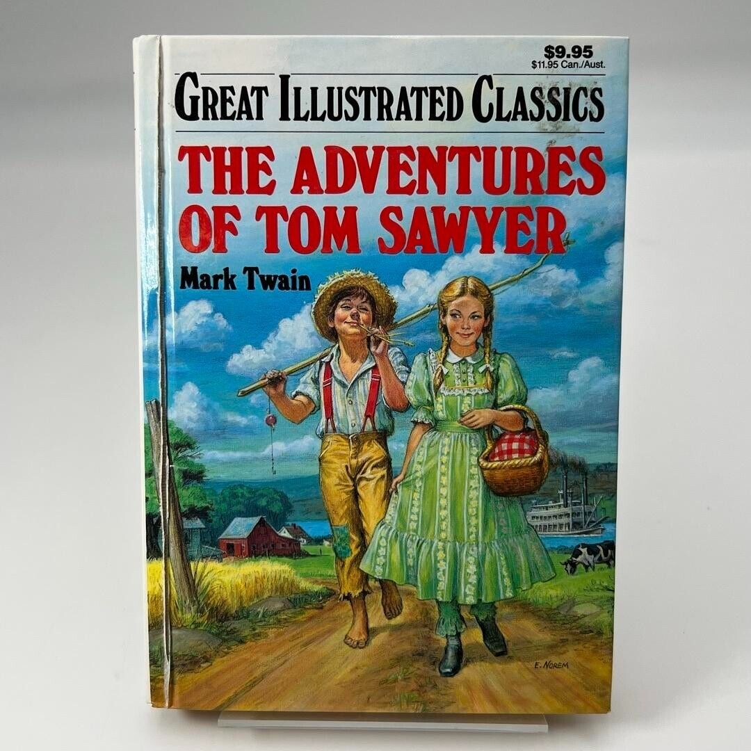 Great Illustrated Classics Ser.: Tom Sawyer by Mark Twain (1989, Hardcover)