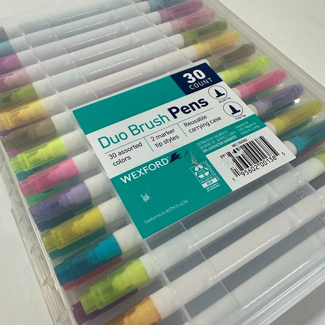 Wexford Duo Brush Pens (30 Count)