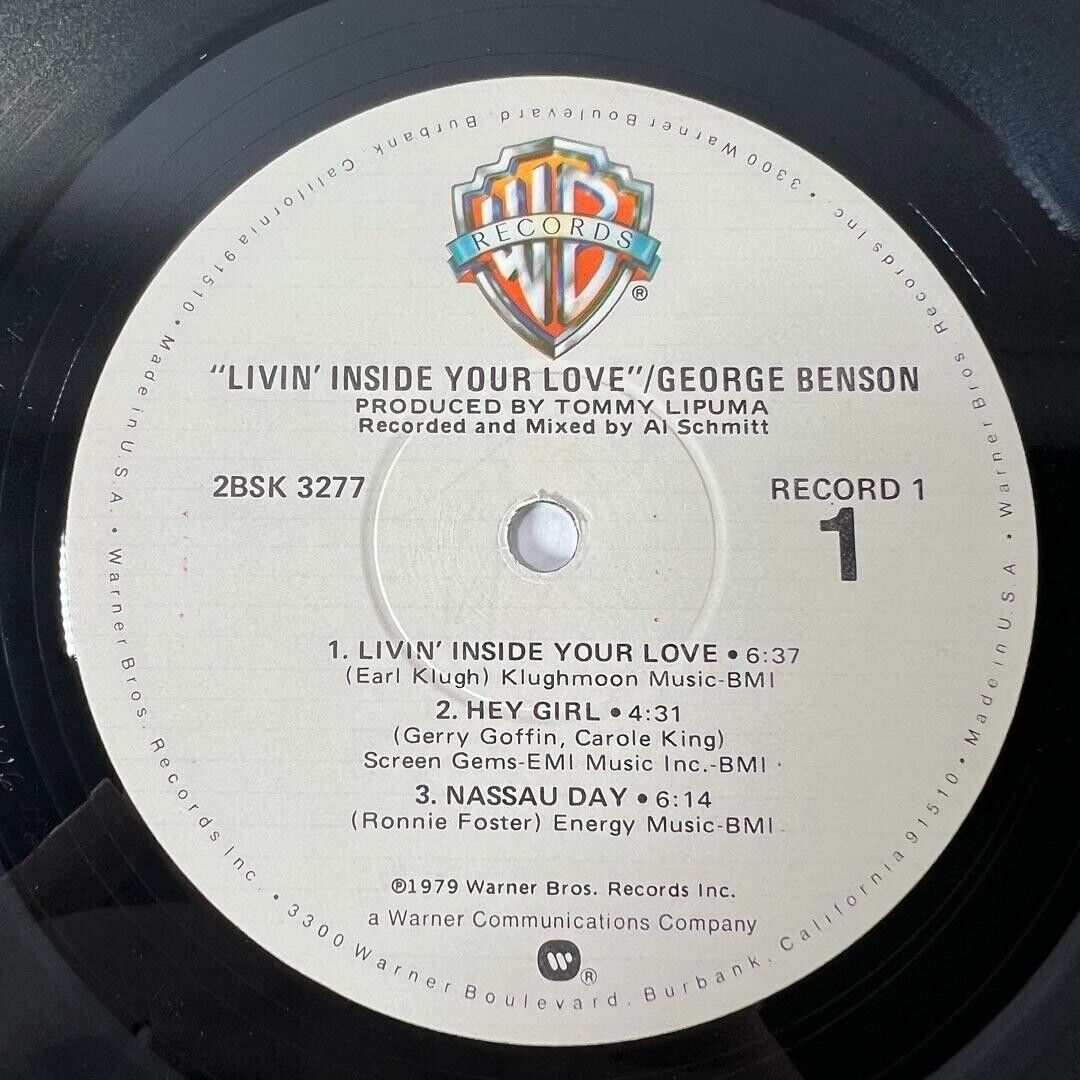 George Benson – Livin' Inside Your Love - Vinyl LP Record - 1979