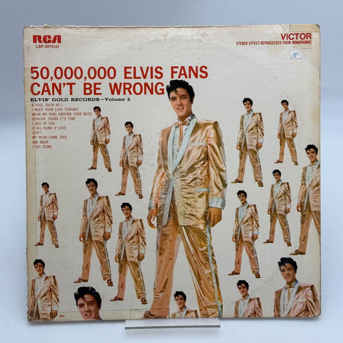 50,000,000 Elvis Fans Can't Be Wrong- LSP 2075 Elvis Gold Record Vol 2 (e) SEAL