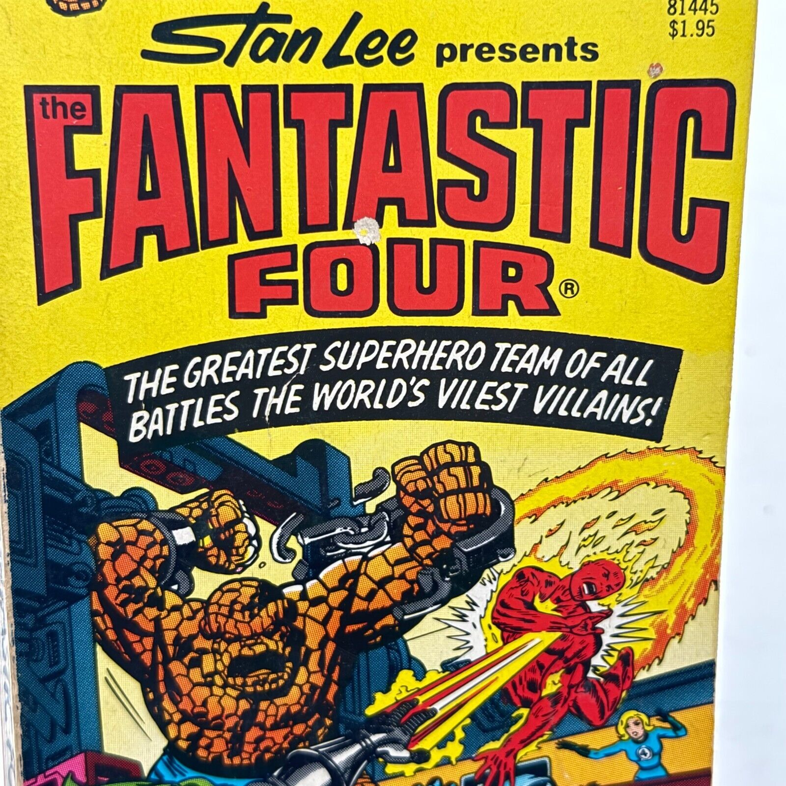 Stan Lee Presents the Fantastic Four Pocket Book Vintage Marvel Comic Issues 1-6