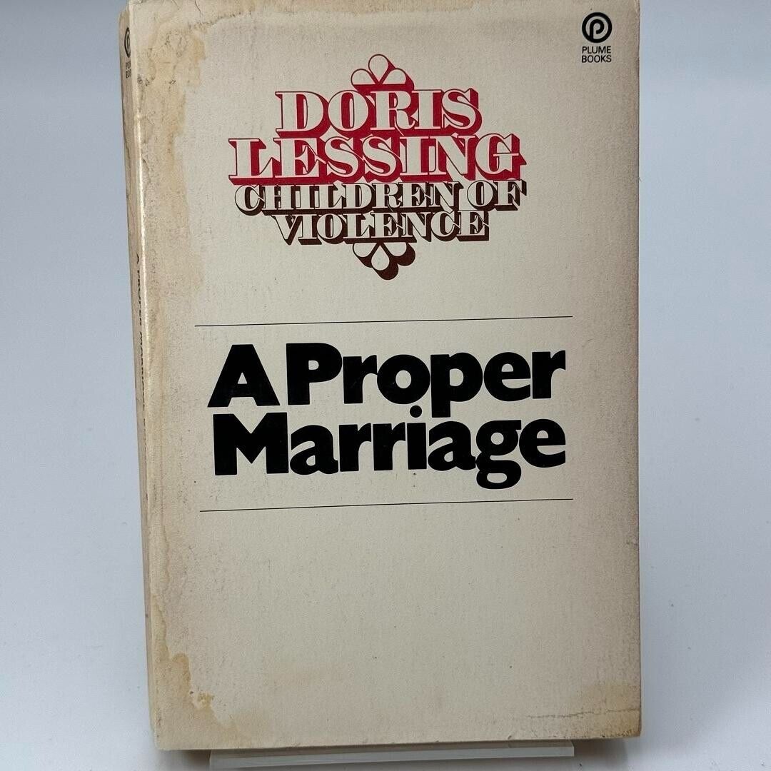 Children of Violence Ser.: A Proper Marriage by Doris Lessing (1969, Trade...