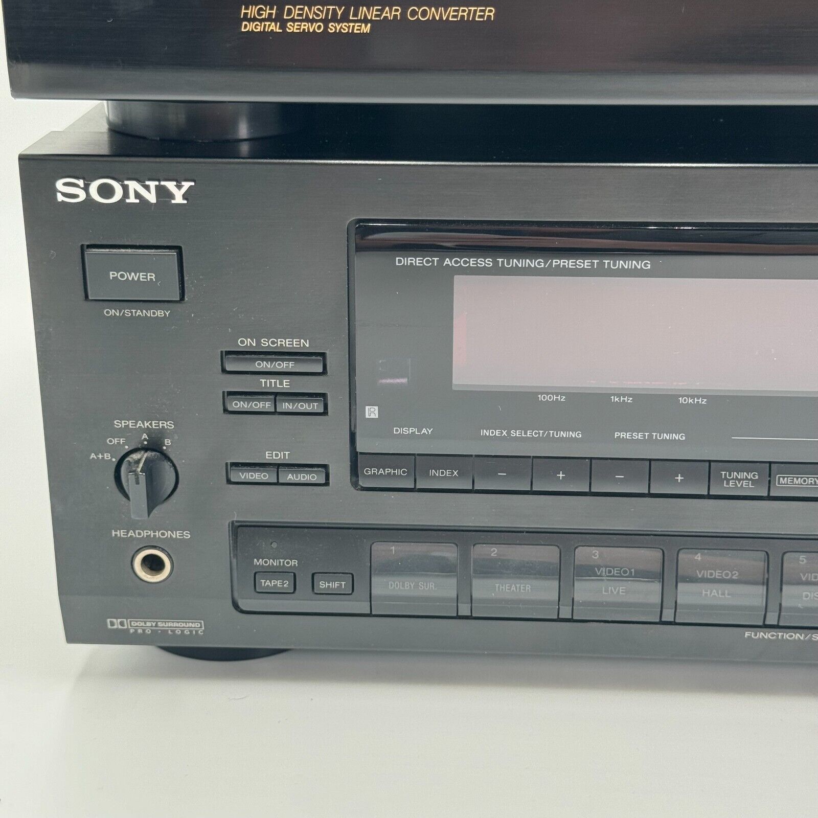 Sony Home Sound System STR-D2090 Stereo Receiver & CDP-C435 5 CD Changer Set