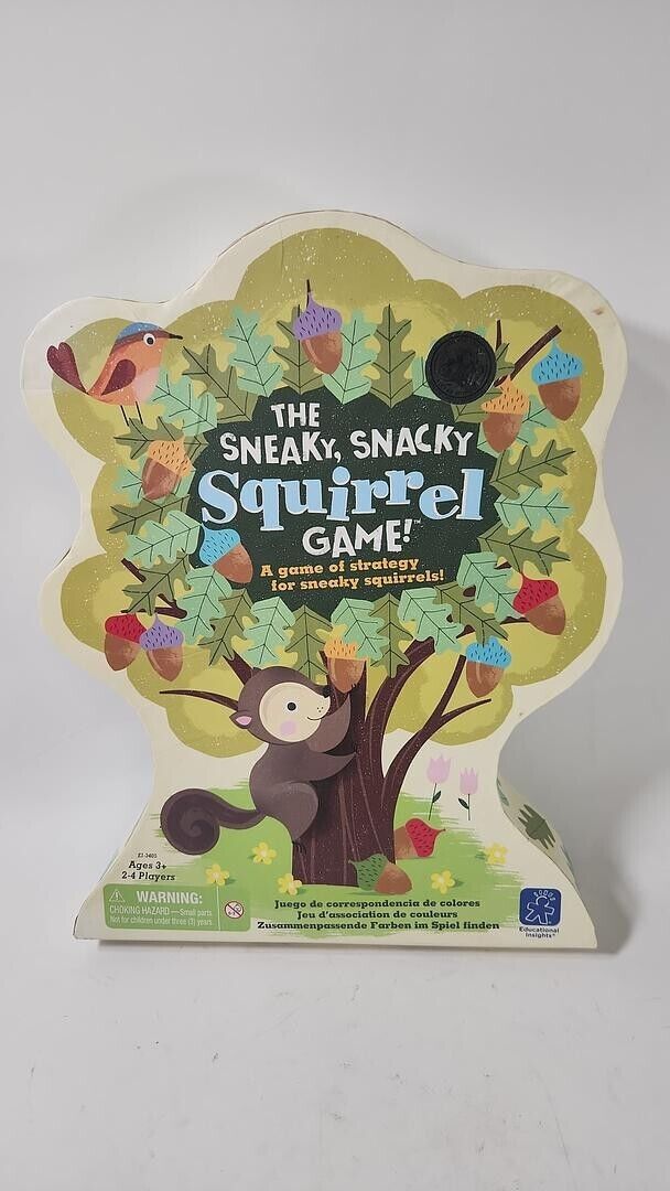 Sneaky Snacky Squirrel Game Educational Insights Toddler & Preschool