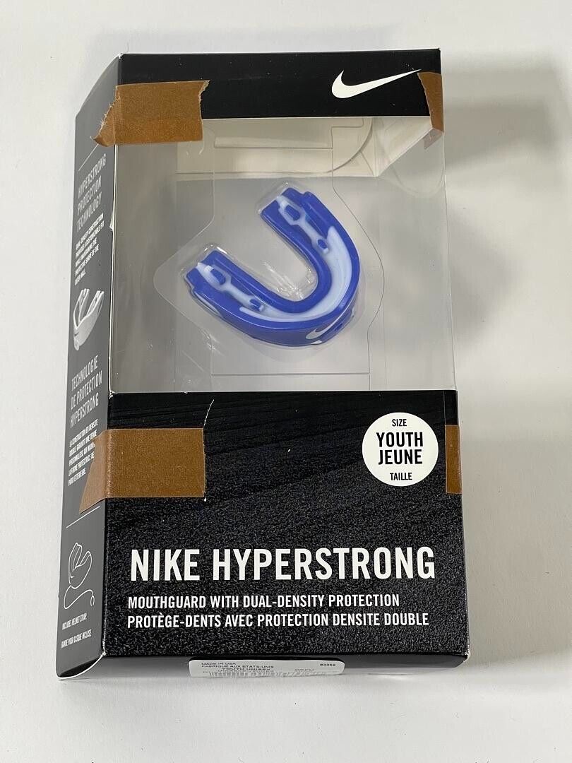 Youth Blue Nike Hyperstrong Mouthguard