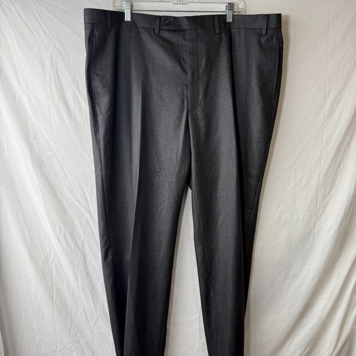 Calvin Klein Performance Dress Pants Suit Slacks Dark Grey Mens Size 44Wx38L