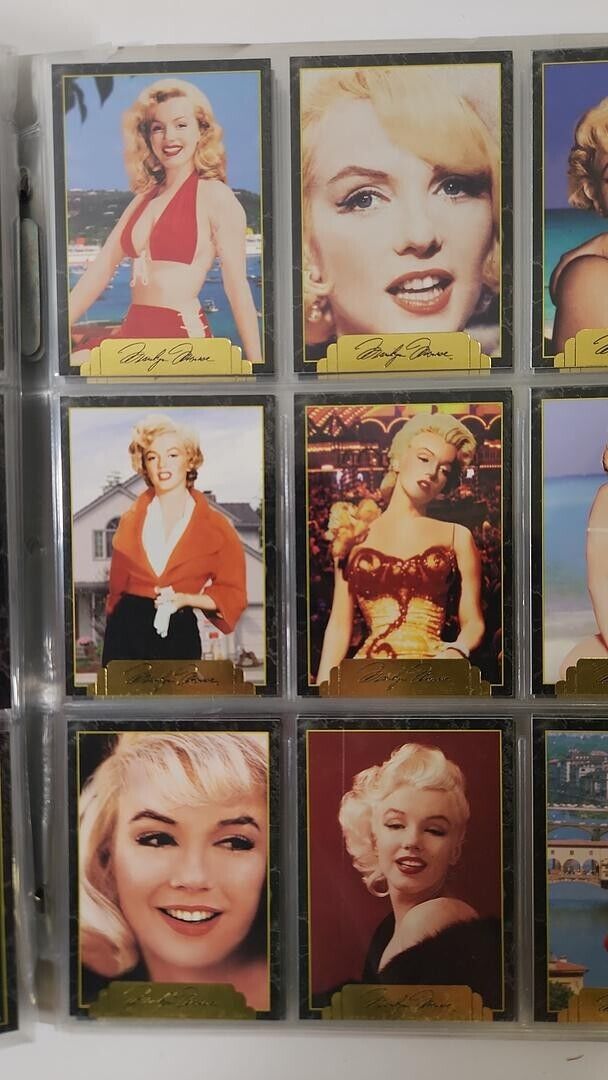 Set of 1995 Marilyn Monroe, Sports Time Inc. Cards #101-199 Excellent Condition