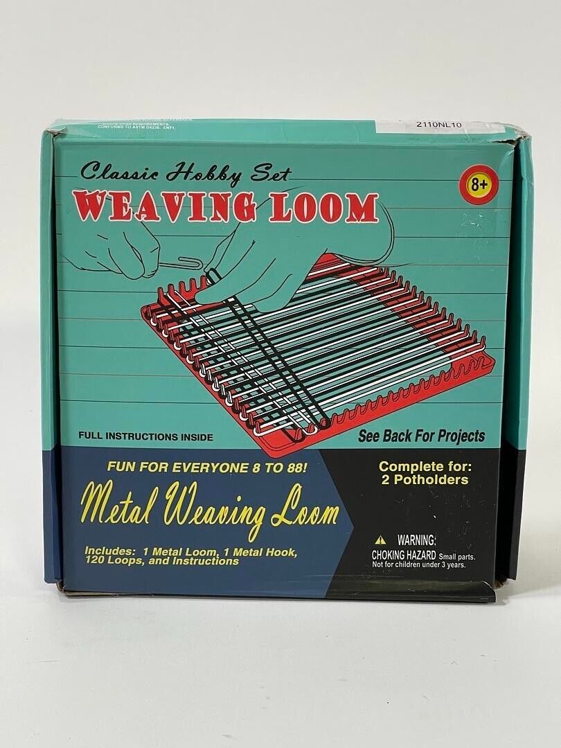 Classic Hobby Set Weaving Loom Metal Weaving Loom Pepperell Braiding Co