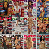 Playboy Magazine 2003 Full Year Set - Carmen Electra Shannen Doherty & MORE