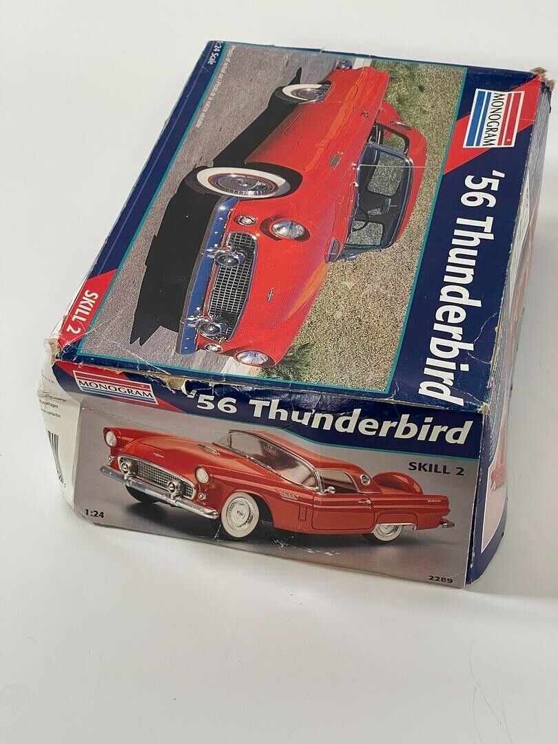 Monogram 1:24 '56 Ford Thunderbird Sealed Model Kit #2289
