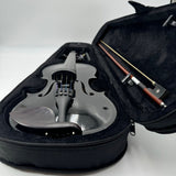 Tower Strings Violin Limited Edition Midnight Black Edition with Case & Accessor