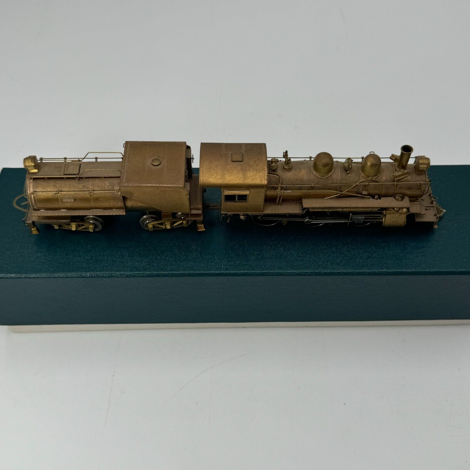 Fujiyama HO BRASS SP-T & NO M-4 2-6-0 Steam Locomotive and Tender - Unpainted EX