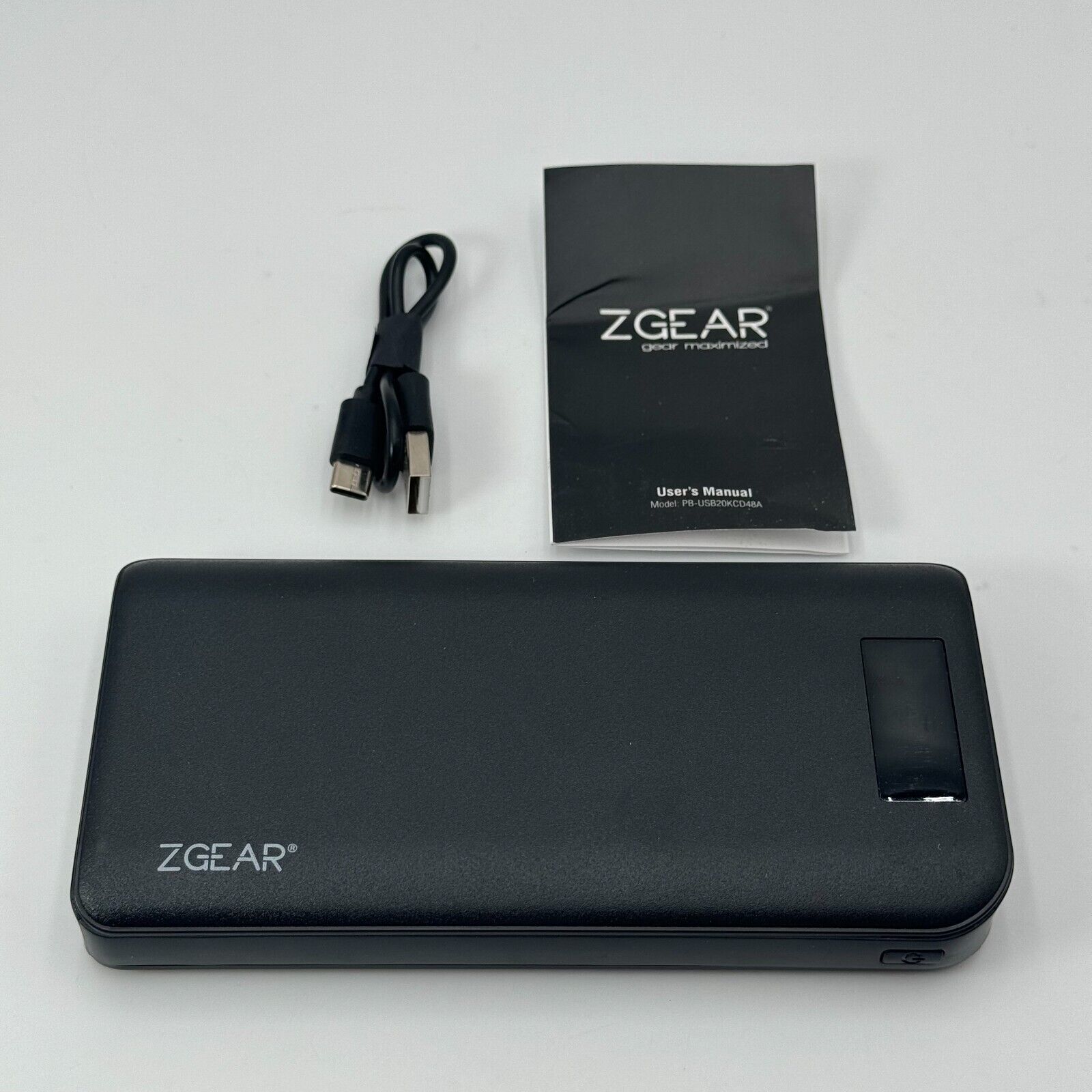 ZGEAR 20,000 mAh High Capacity Power Bank With LCD Display