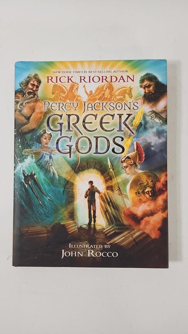 Percy Jackson's Greek Gods by Rick Riordan 2014 Disney Hyperion Hardcover