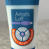 Artist’s Loft Acrylic Paint 2 Pack Titanium White and Slow Dry Blending Gel New