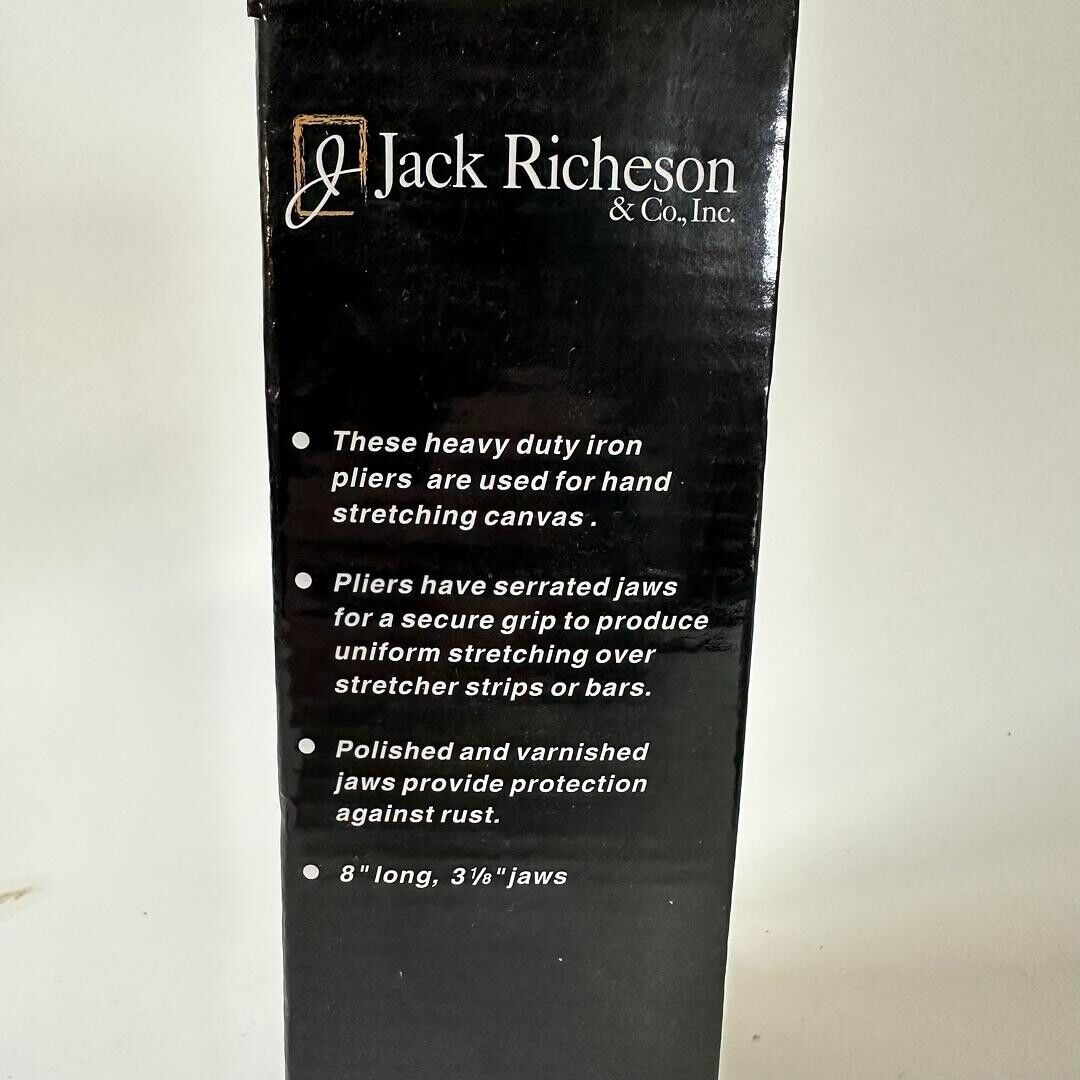Jack Richeson & Co. Canvas Pliers & Wet Canvas Carrier