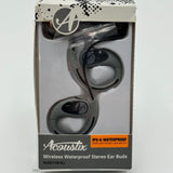 Acoustix Earbuds Waterproof Headphones Wireless Stereo IPX-6 Active Comfort