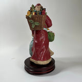 Santa Claus Figurine Plays "Have Yourself a Merry Little Christmas" 11.5" Tall