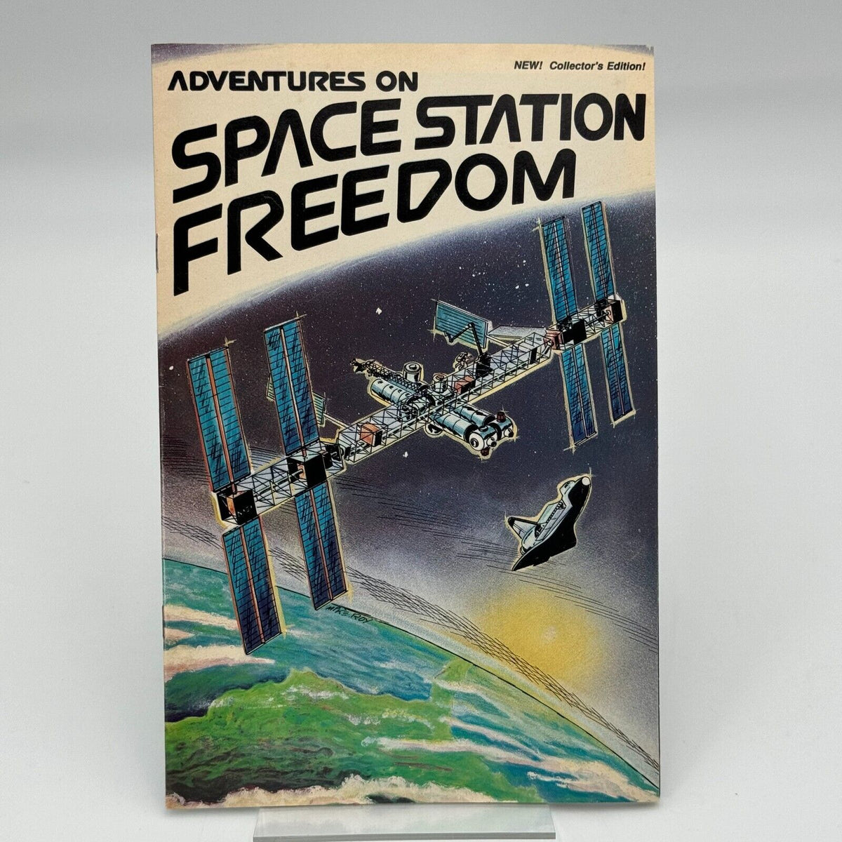 Adventures On Space Station Freedom 1989 Collector Astronaut Explorer Comic Book