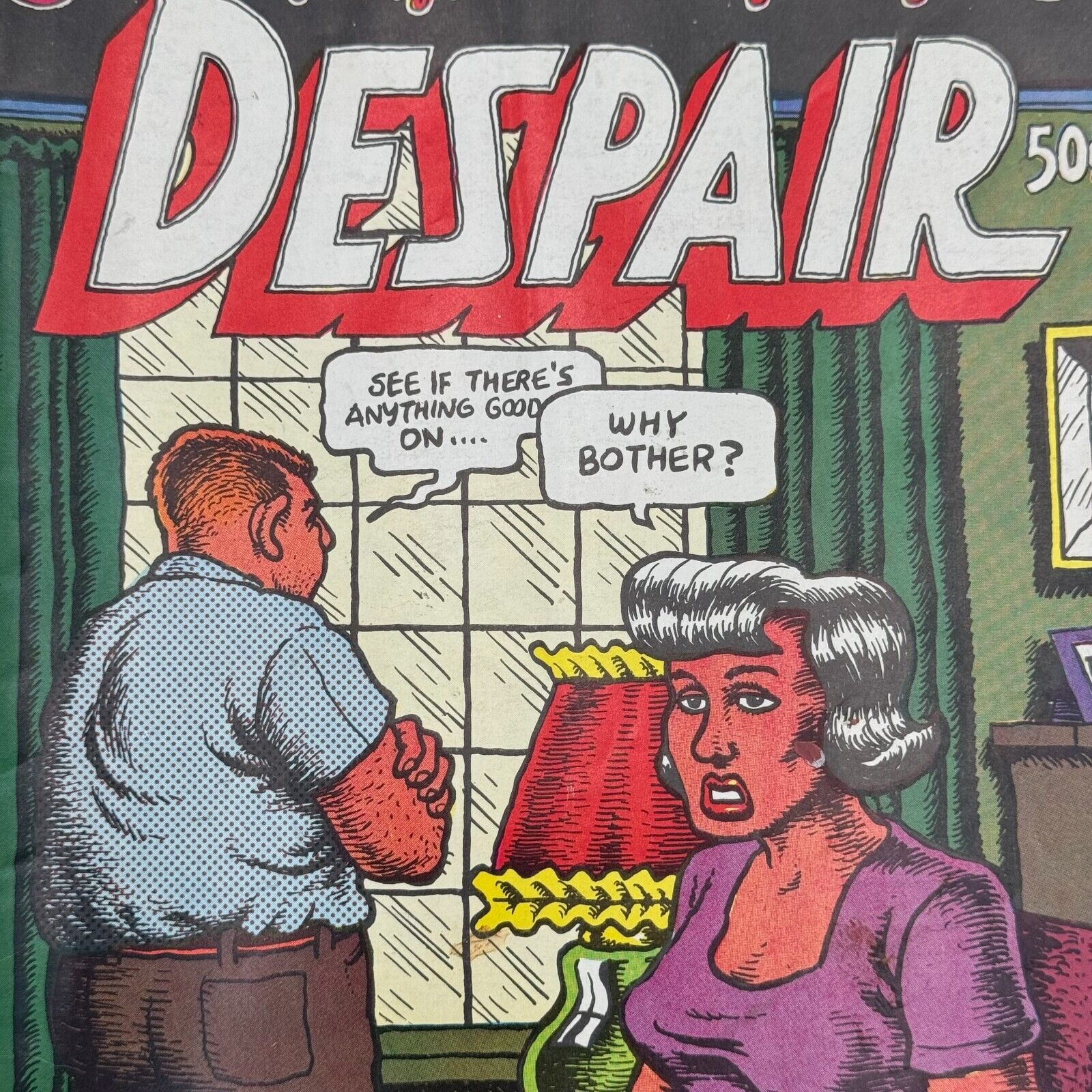 Plunge Into the Depths of DESPAIR Robert Crumb 1970 1983 Last Gasp Comics Mint