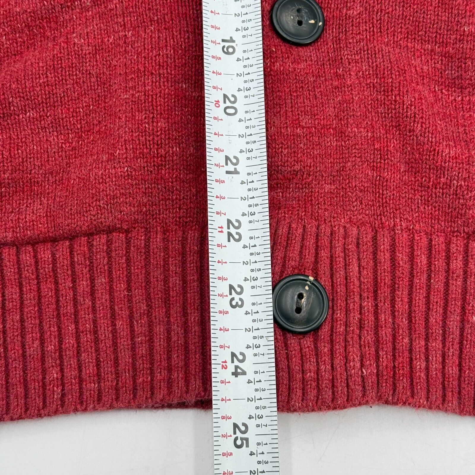 Lucky Brand Mens Hotrod Legalize Freedom Shawl Sweater Cardigan Red Size M