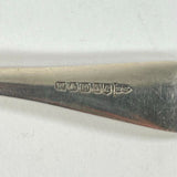 Vintage Walker & Hall Silverware Serving Spoon W&S Engraving