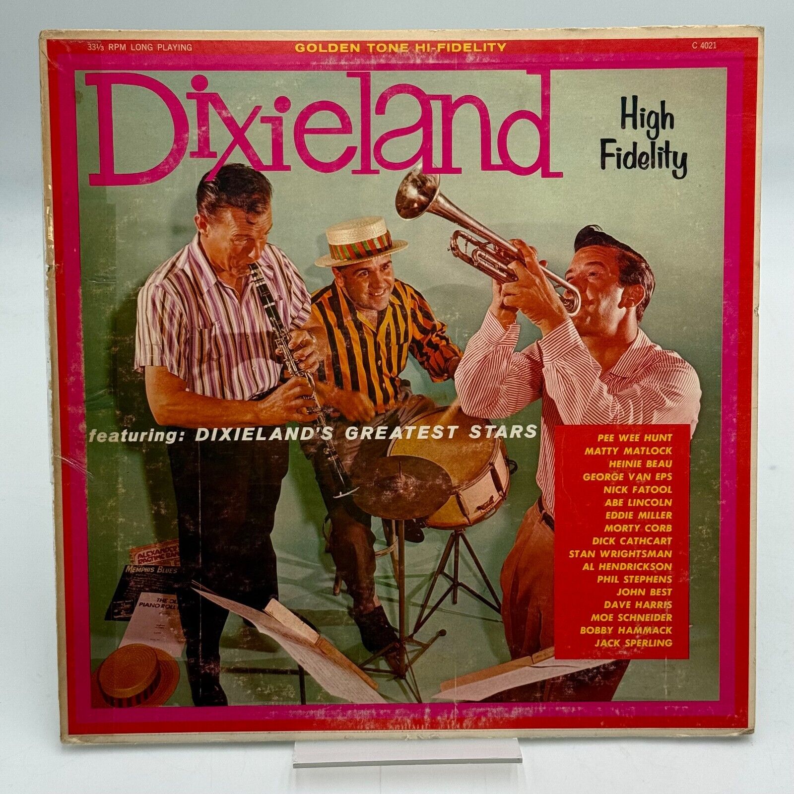 Dixieland Vinyl LP  Golden Tone 14021 High Fidelity JAZZ