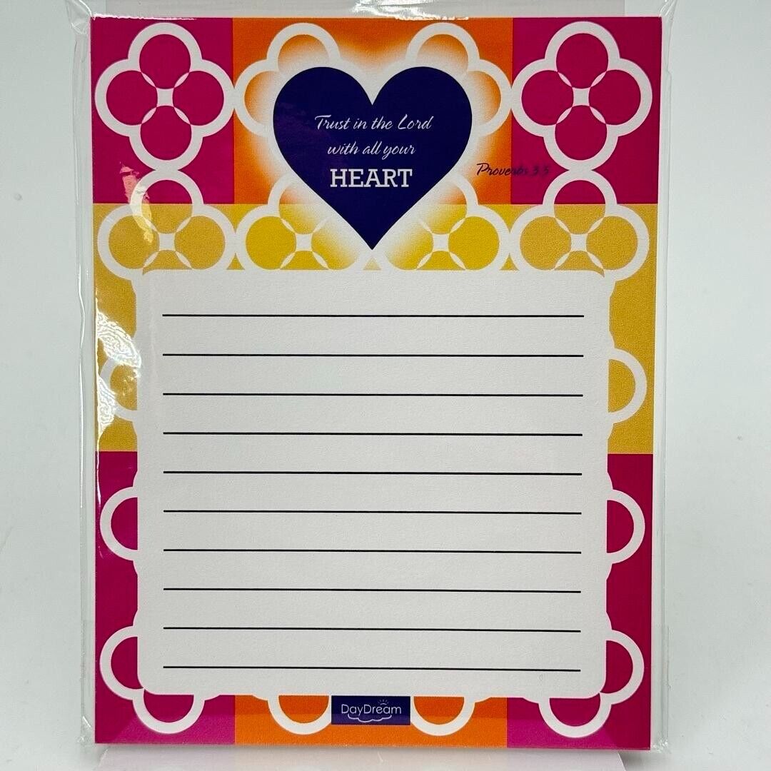 Day Dream Dream Notes 4x5 Tear Away Notepads Christian Heavenly Design 12pk