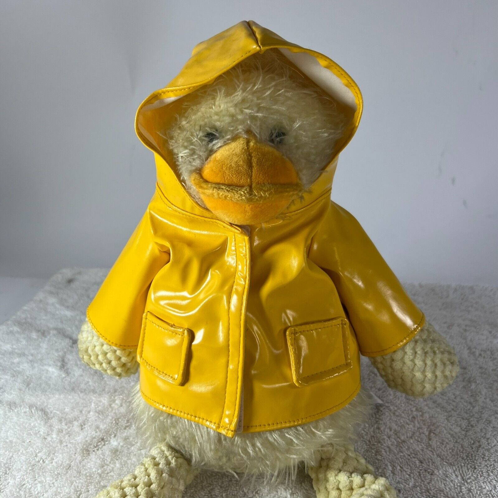 Scentsy Buddy Plush Toy Wellington Duck With Yellow Raincoat