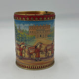 Vintage Buckingham Palace Jelly Bean Tin Money Bank 1990s Red Coat Britain