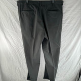 Croft & Barrow Dress Pants Men's 39x32 Gray Flat Front Straight Leg Regular Fit