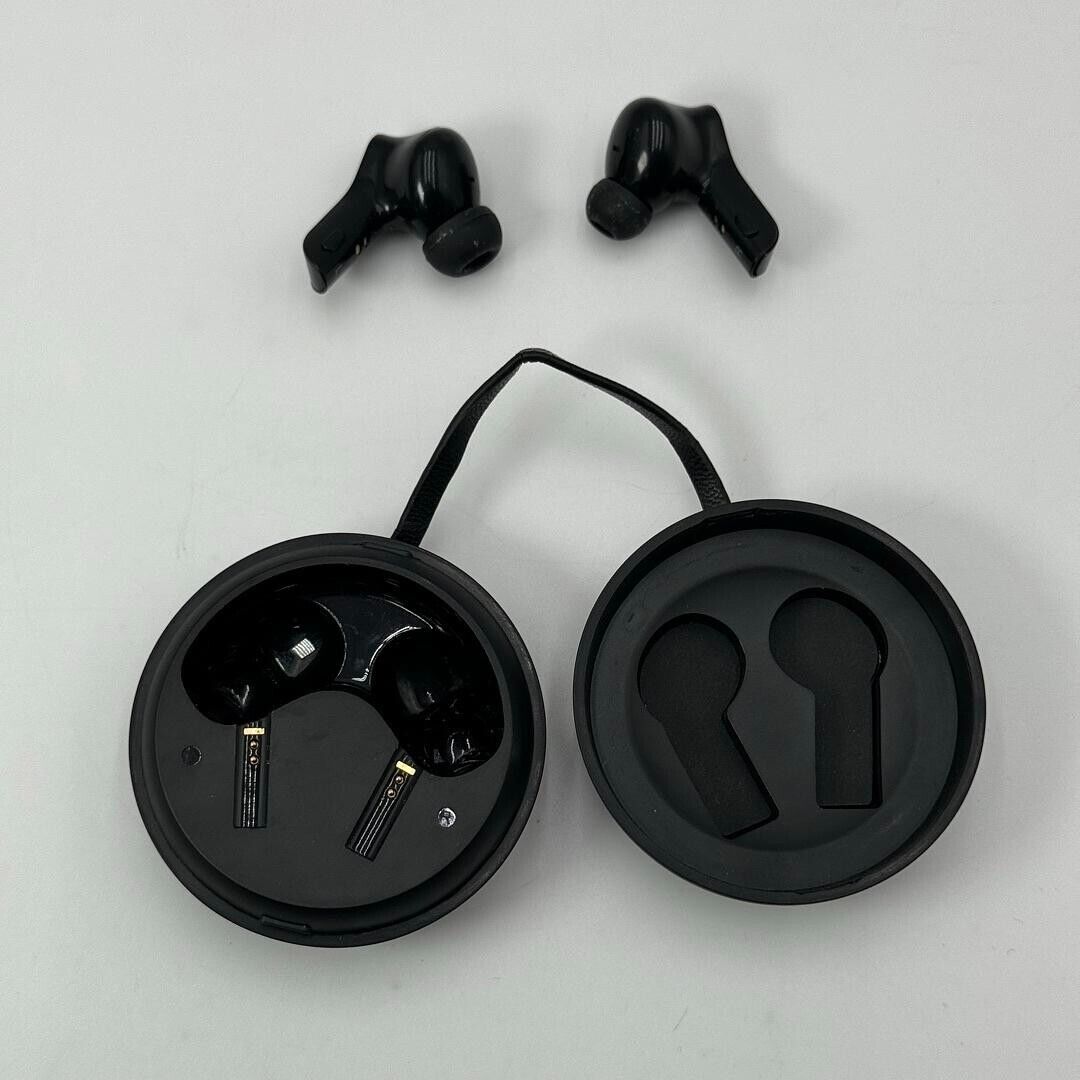 iLive Wireless Noise Canceling Earbuds & Charge Case - For Parts *Read DESC*