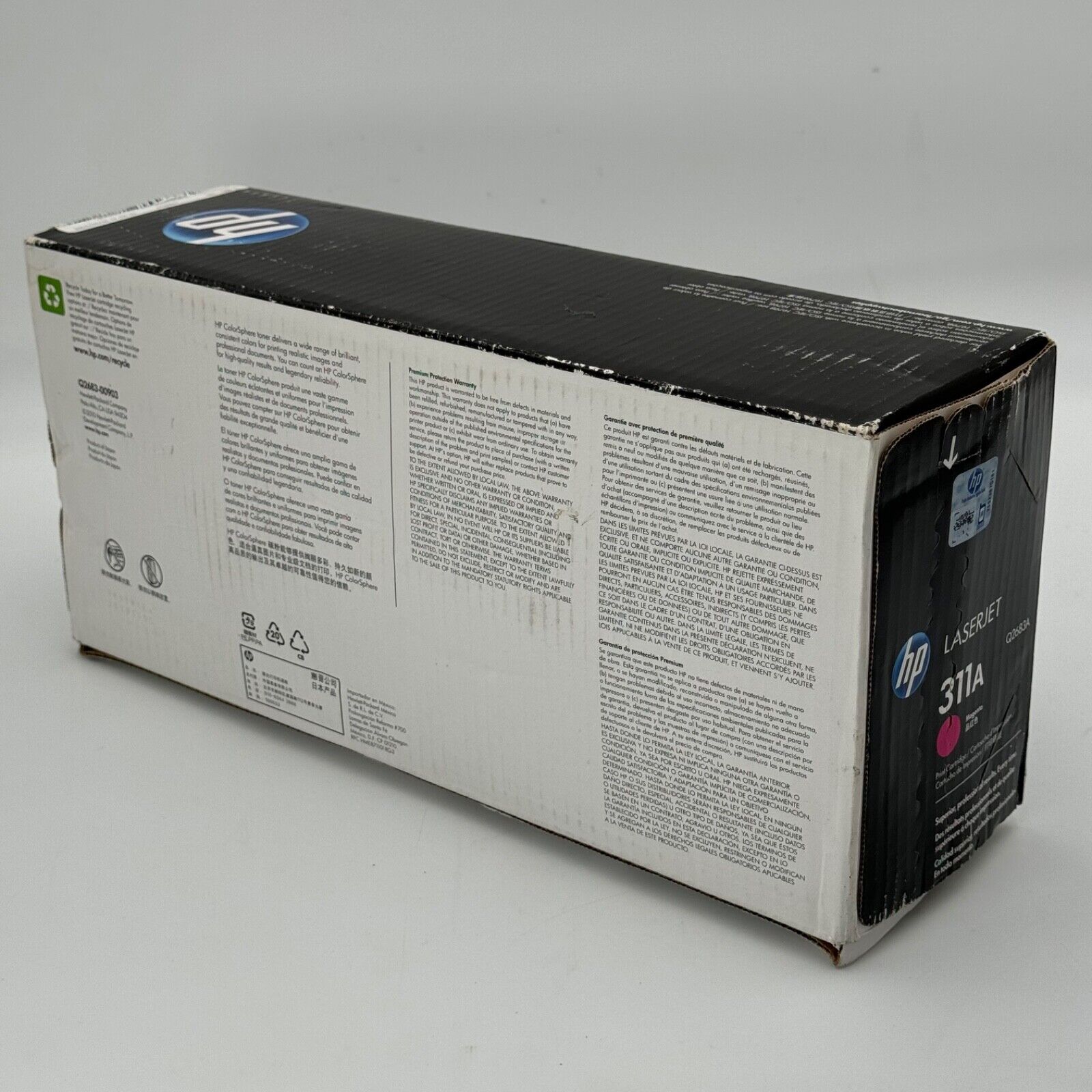 HP Genuine New Sealed Q2683A 311A Magenta Toner Cartridge