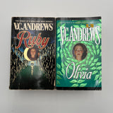 Lot Of 23 Books by V.C. Andrews Drama Gothic Horror Variety Paperback Books Lot