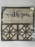 With You I Am Home Wall Decor 3 Piece Wall Decor Set - Family Love Lifestyle