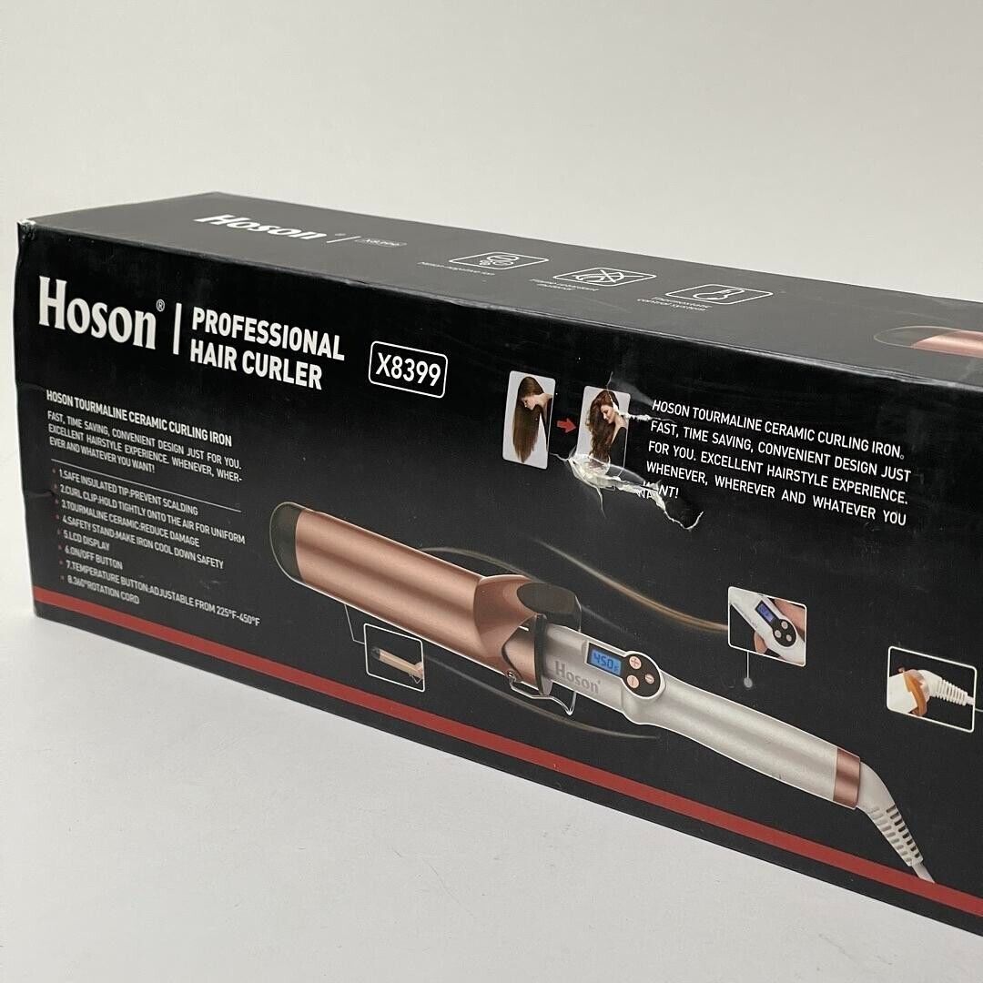 Hoson Professional Hair Curling Iron X8399