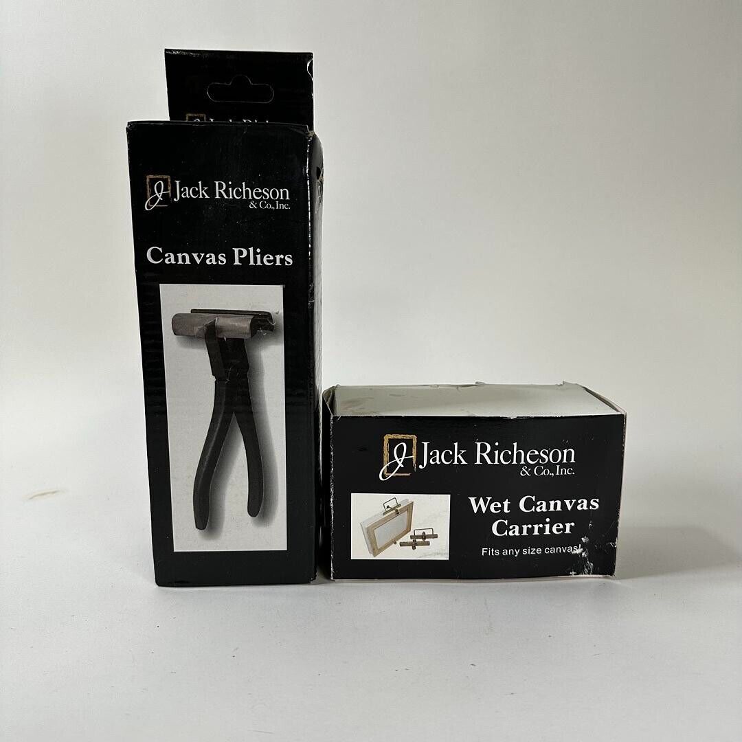 Jack Richeson & Co. Canvas Pliers & Wet Canvas Carrier