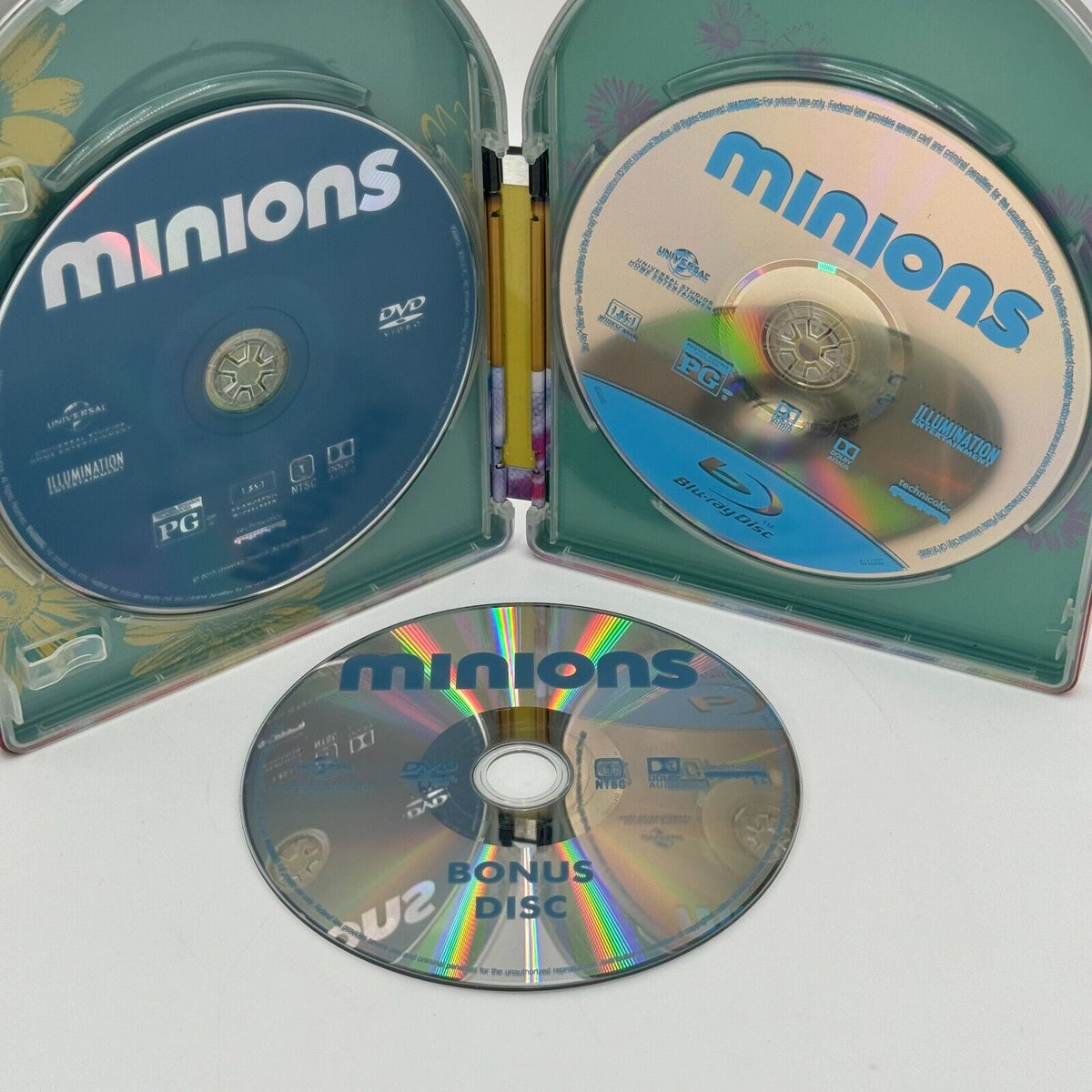 Minions - Limited Edition Steelbook (Blu-ray/DVD, 2014, 2-Disc Set)