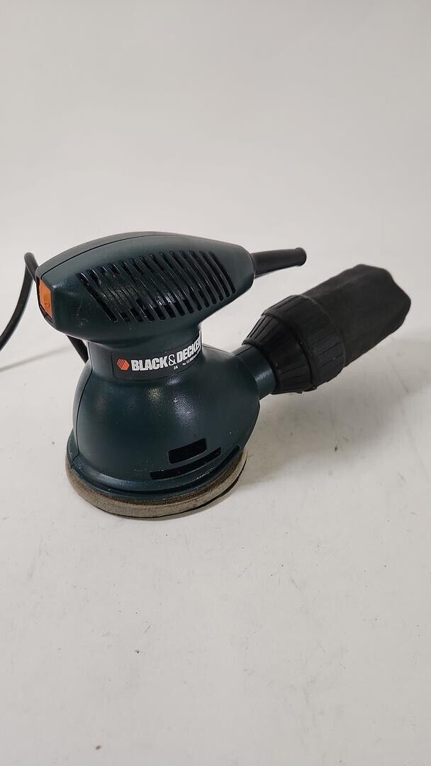 Black & Decker Orbital Sander Number R0100 Type 2 120 Volt Corded Untested