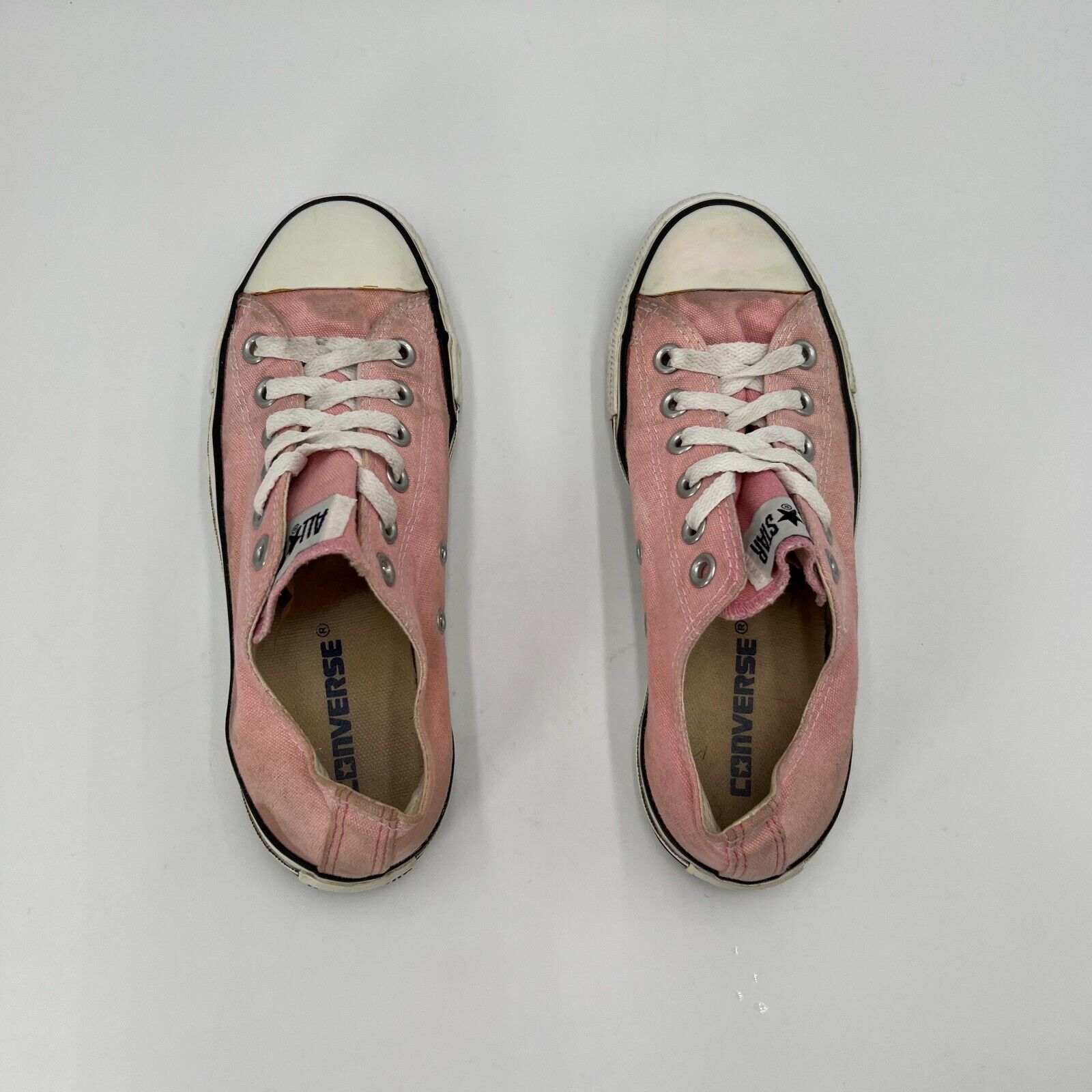 Converse Chuck Taylor All Star Vintage Canvas Pink Casual Laced mens 5 womens 7