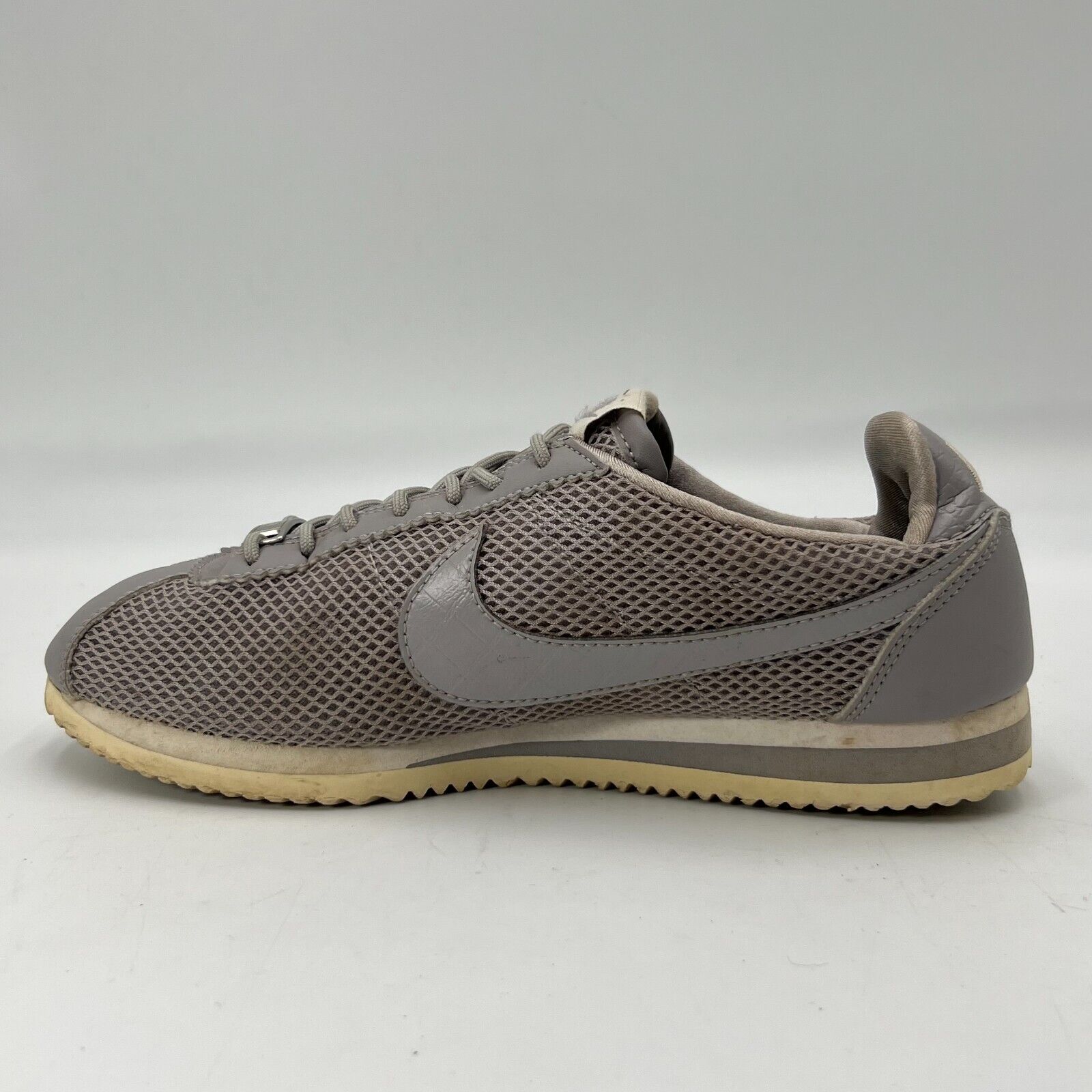 Nike Classic Cortez Premium AF1 Women Grey Mesh Running Shoes 905614-005 Size 8