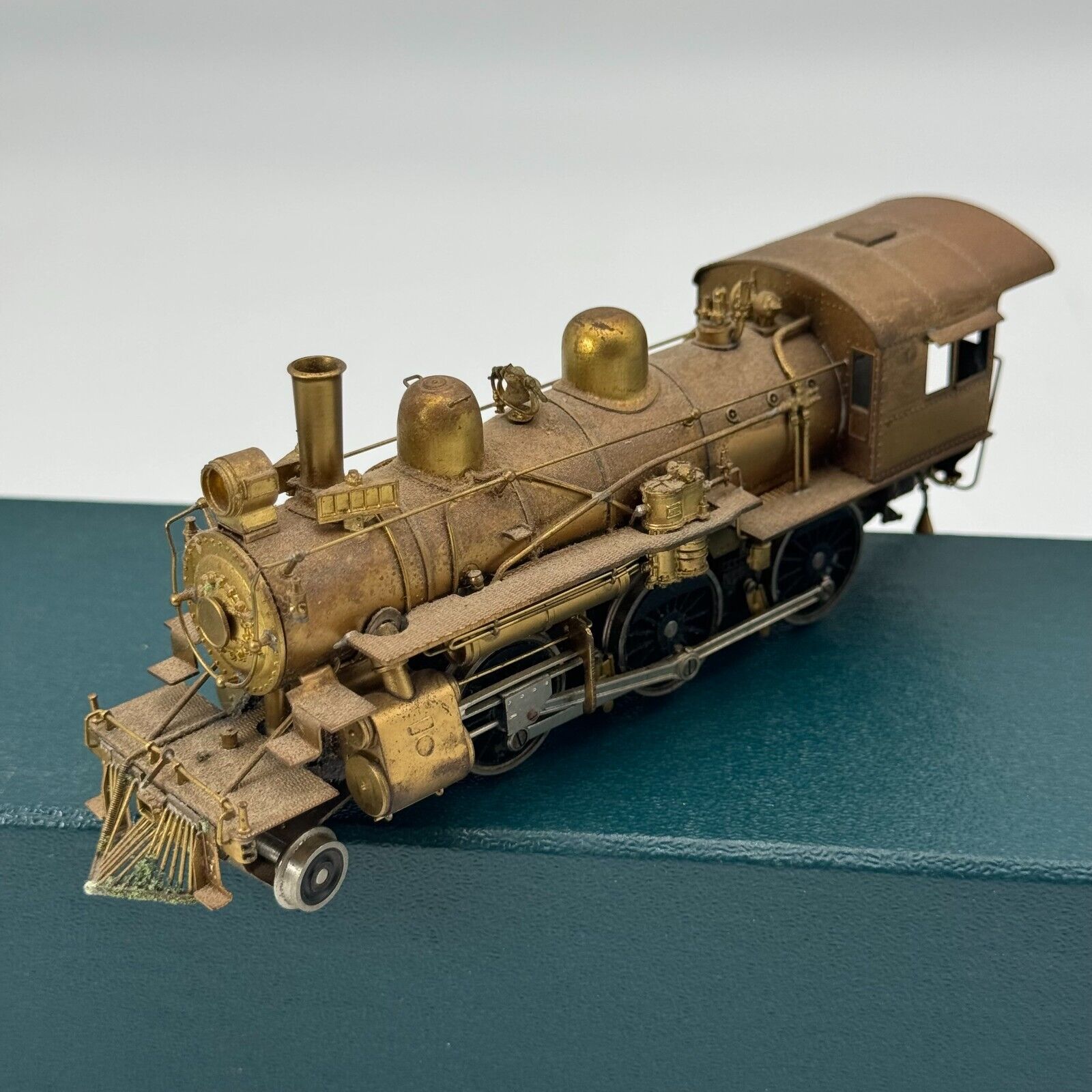 Fujiyama HO BRASS SP-T & NO M-4 2-6-0 Steam Locomotive and Tender - Unpainted EX