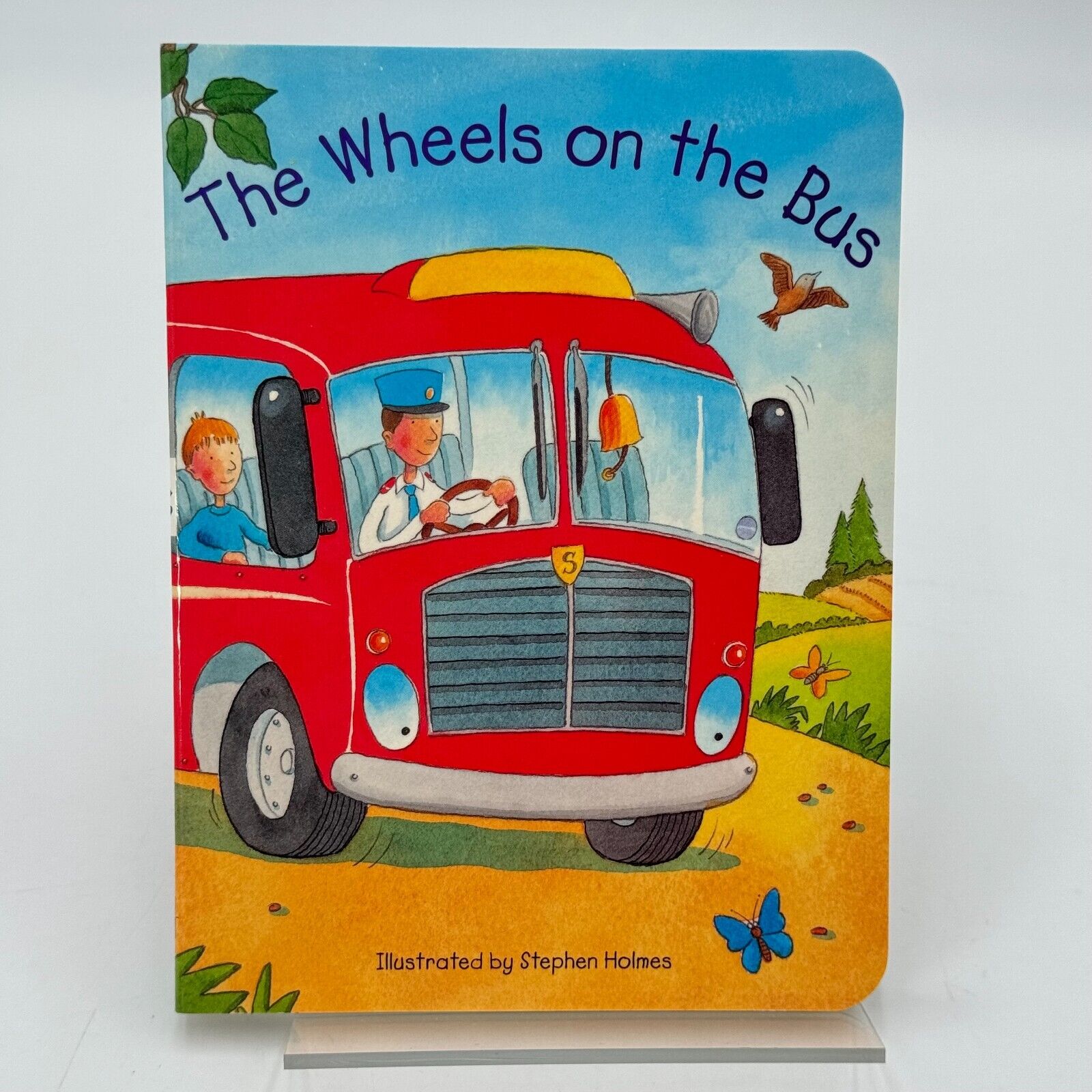 The Wheels On The Bus Illistrated 16 Page Book and Giant 25 Piece Jigsaw Puzzle