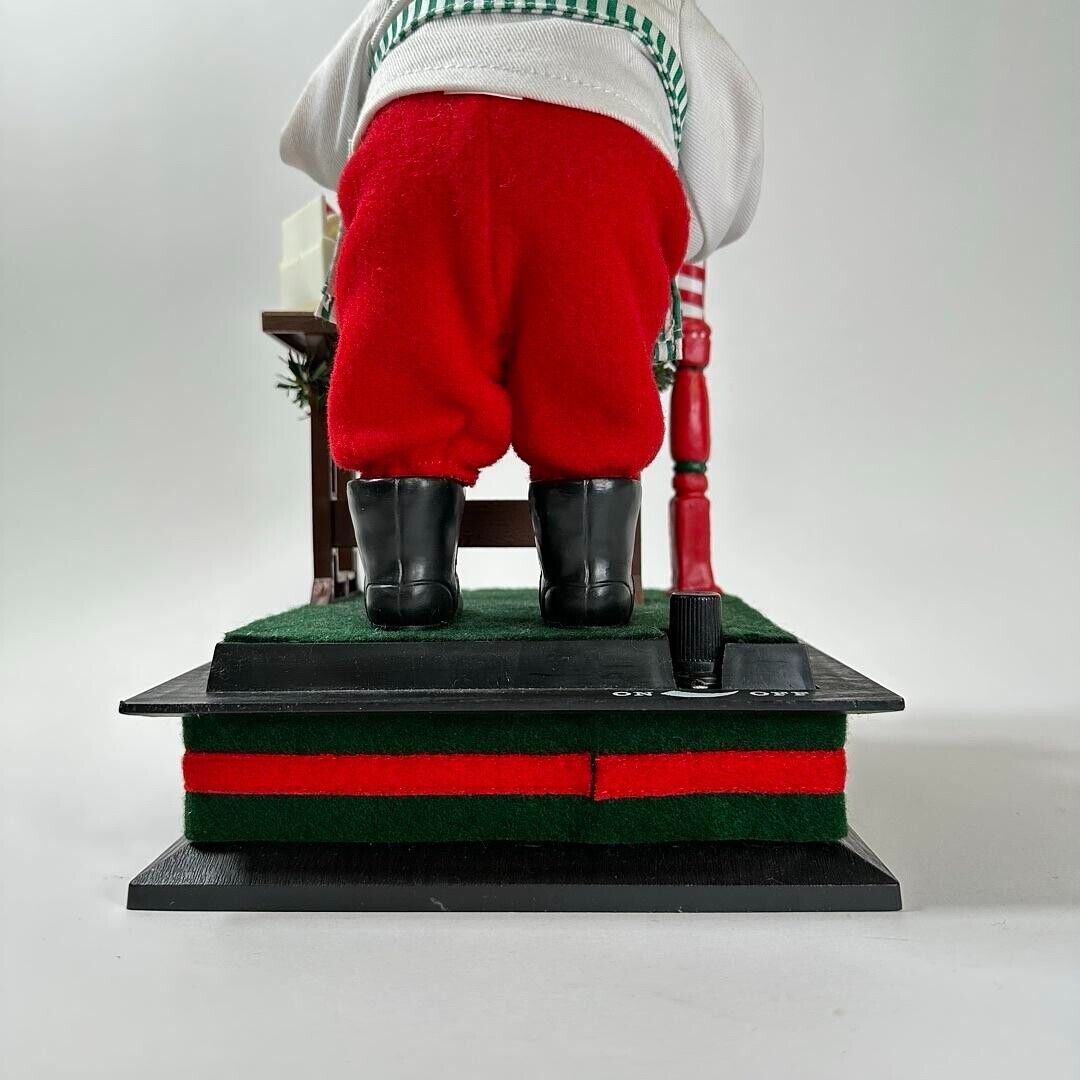 Holiday Creations Santa Workshop Holiday Scene Decor