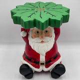 Lighted Santa Christmas Decor Side Table Holiday Gift Battery Operated 18"