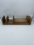 Wood Floating Shelves 3Pcs U Shape Wall Mounted for Bedroom Kitchen