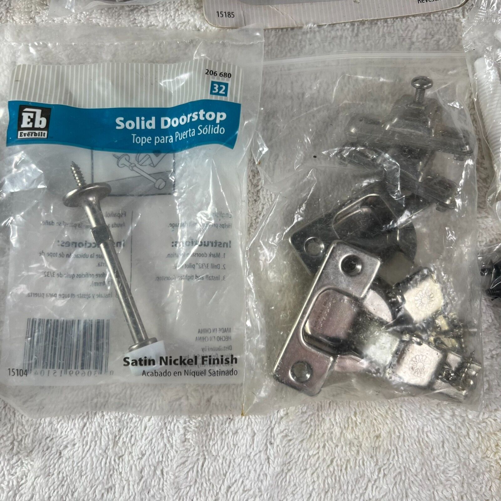 Lot of Miscelaneous Cabinet/Door/Drawer Hardware Home Repair Remodel - NIB NEW