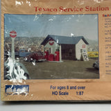 IHC 4108 HO Texaco Service Station Building Kit Factory Sealed